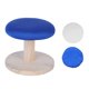 thumbnail image 1 of Taburete De Planchado Redondo, Tabla De Planchar Con Esponja Extra Y Funda De Tela, Almohadilla De Planchado Azul, 1 of 5