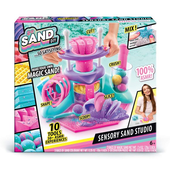 Canal Toys Juguete So DIY Sand Satisfying Sand Studio