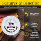 thumbnail image 4 of Limpiador y acondicionador de cuero Fiebing's Black Saddle Soap, 4 of 6