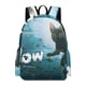 thumbnail image 1 of Flow (película)-theme Backpack, Campus style schoolbag Bookbag with Adjustable Shoulder Straps And Large Zip Compartment, Unisex Travel Bags.42x30x15cm, 1 of 6