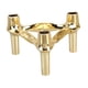 thumbnail image 2 of Candelabro Candelabro Candelabro De Metal Para Boda Aniversario Navidad Oro, 2 of 3