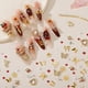 thumbnail image 3 of Kit de Encantos para Uñas JINJINANV 28 Compartimentos con Lazos, Cereza y Gemas, 3 of 6