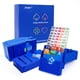 thumbnail image 1 of Juego de 4 cajas de papel azul de primera calidad de Bridge Bidding Boxes, 1 of 6