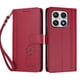 thumbnail image 3 of Funda Cartera Trébol para Xiaomi 17 con Ranuras Tarjetas y Carga Inalámbrica Rojo, 3 of 6
