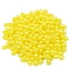 thumbnail image 3 of 130 unids 8mm perlas de espaciador de perlas de imitación de plástico redondo diy craft amarillo, 3 of 3
