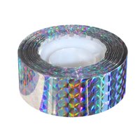 Magideal - Cinta Reflectante Intermitente De Doble Cara, Colorida, Para Mantener Alejado A Los Pájaros, Cinta De Película Para Mascotas Para Paloma, Pájaro 50M