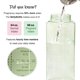 thumbnail image 2 of BellyBottle Botella de Agua para Embarazo 950 ml Libre de BPA Verde, 2 of 6
