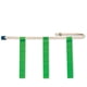 thumbnail image 1 of Cinturón Flag Football Triple Threat, Color Verde, Talla Pequeña, 1 of 2