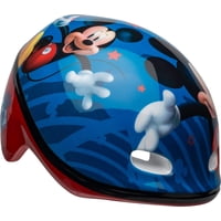 Casco De Bicicleta Bell Mickey Mouse Starry Stripes Para Niños De 3 A 5 Años