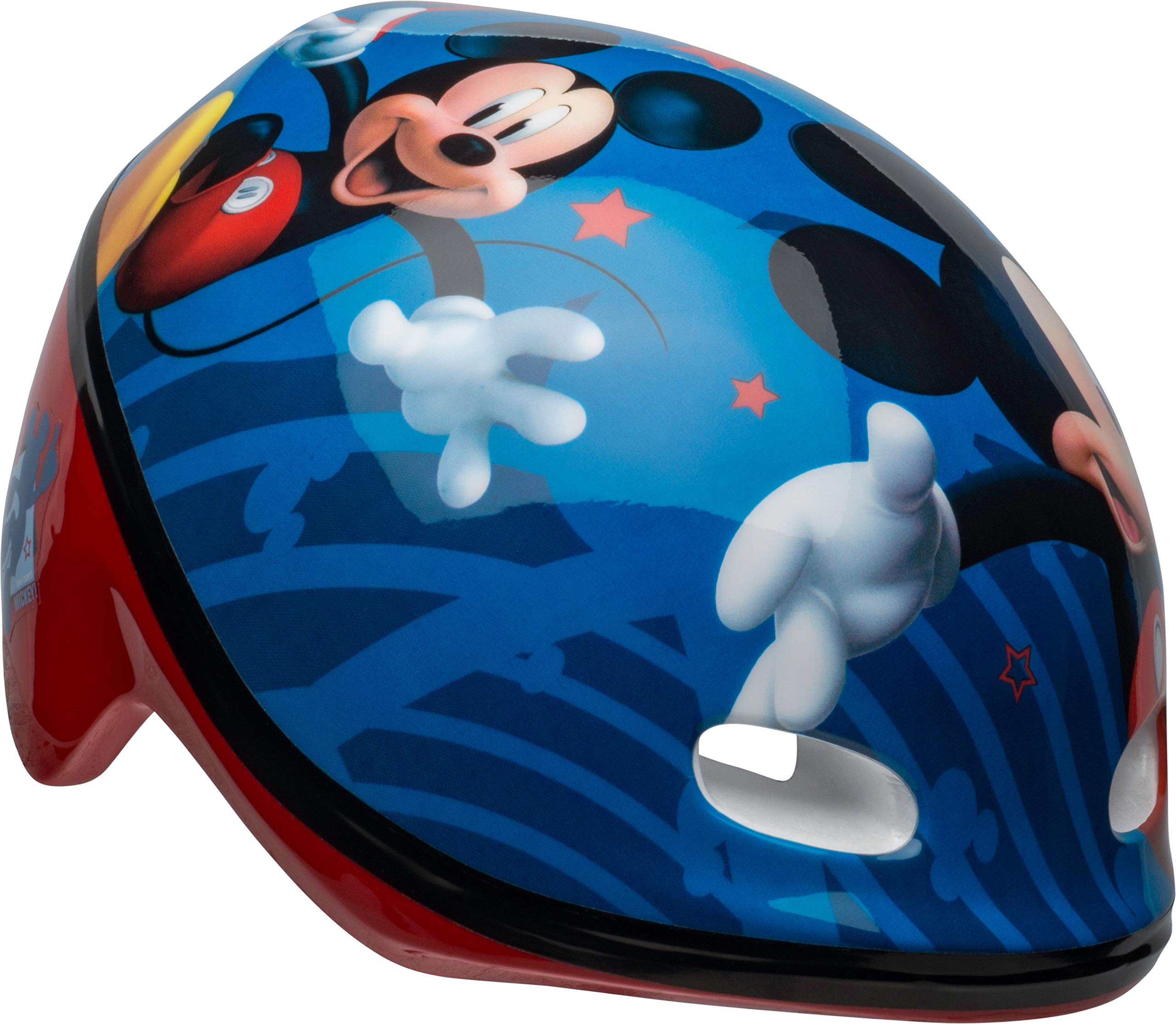 Casco De Bicicleta Bell Mickey Mouse Starry Stripes Para Niños De 3 A 5 Años