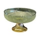 thumbnail image 3 of Frutero Decoración Pedestal Frutero Para Mesa Centro De Mesa Sala De Estar Fiesta Verde Oro, 3 of 5