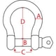 thumbnail image 5 of BoatTector Bow Shackle Extreme Max de acero inoxidable 7/8, paquete de 4 unidades, 5 of 5