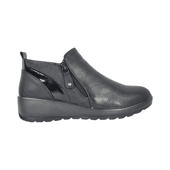 BOTINES BY PASS NEGRO CASUAL MUJER I26-ZW01-1 - Talla 40