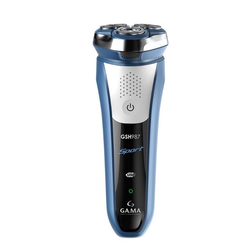Gama - Afeitadora Sport Gsh987 W&D Usb Celeste Y Blanco
