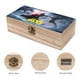 thumbnail image 3 of La Guerra de las Galaxias Caja Organizadora de Madera Rústica - Caja Decorativa Multifuncional para Escritorio, Hogar, Oficina, Joyas y Manualidades, 3 of 6