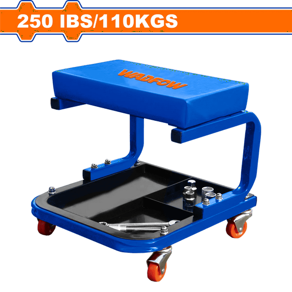 Asiento Rodante Cuadrado Con Ruedas Wadfow 110kg Wnc1501
