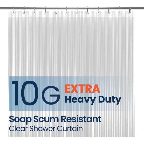 Cortina de ducha LiBa impermeable PEVA 180x180 cm para baño