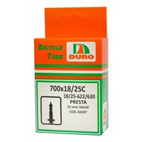 Cámara Bicicleta Duro 700 X 23C Valvula Francesa 52Mm