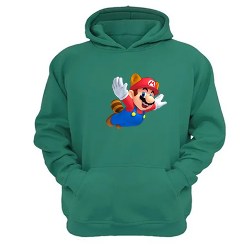 Genérico - Polerón Canguro Plomero Rojo Verde Aguamarina Talla L Unisex