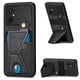 thumbnail image 1 of Funda Resistente para Xiaomi Poco M5 4G con Tarjetero y Soporte, Diseño Magnético Negro, 1 of 5