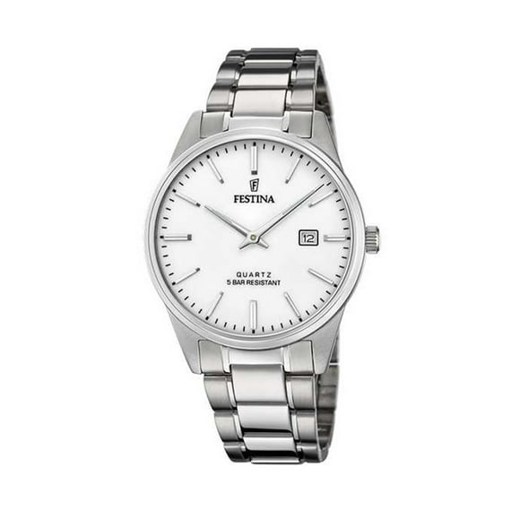 Reloj F20511/2 Festina Plateado Hombre Acero Clásico