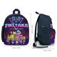 thumbnail image 2 of Pororo, el Pequeño Pingüino Mochila Escolar para Niños y Niñas, Mochila Infantil Ligera de Alta Calidad, Grande y Duradera Azul, 2 of 6