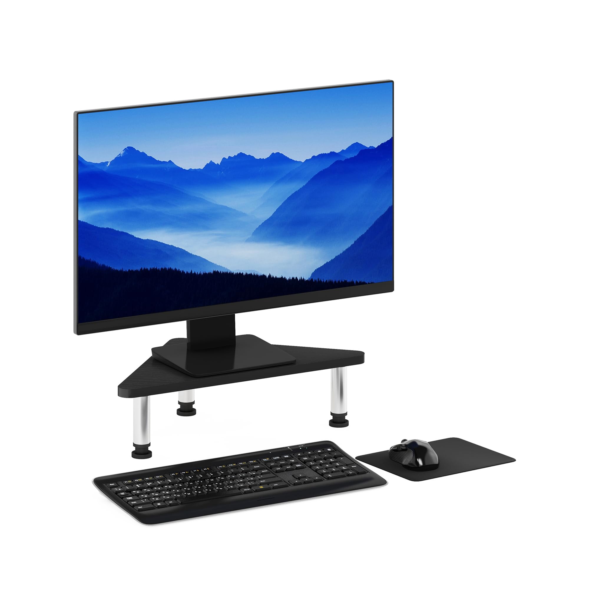 Soporte Elevador Para Monitor Furinno Turn-n-tube Corner Americano