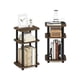 thumbnail image 1 of Mesa lateral Furinno JUST, juego de 2, 3 niveles, Columbia Walnut, 1 of 6