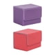 thumbnail image 5 of Caja Organizadora De 2 Piezas Para Tarjetas, Caja De Almacenamiento Para Tarjetas, Rojo Y Violeta, 5 of 5