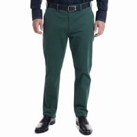 Kotting - Pantalón Frente Plano Slim Fit Verde