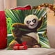 thumbnail image 4 of Kung Fu Panda Fundas de almohada de terciopelo con tema, regalos de funda de almohada, decoración para el hogar, cojín de lanzar, regalo de cumpleaños para fans y parejas. 50cm x 50cm., 4 of 6