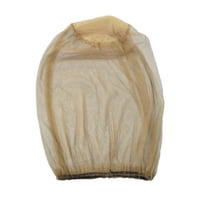 Magideal - Malla De Red Para La Cabeza Capucha De Malla Para El Cuello Cómoda Protección Facial Protección Duradera Gorra De Pesca Transpirable Para Caminatas Al Beige