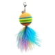thumbnail image 5 of Juguetes Interactivos Para Gatos Cat Teaser Catcher Feather Wand Toy Ball Tassel 13cm, 5 of 5