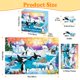 thumbnail image 4 of Set de 4 rompecabezas Kazmido de 100 piezas (26 × 38 cm) – edades 4‑12, 4 of 7