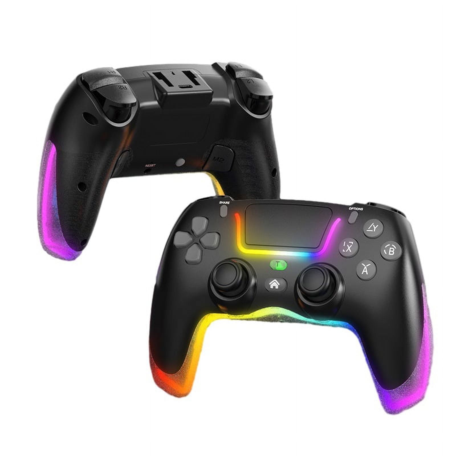 Controlador De Juego Bluetooth Inalámbrico Aaronmei Multi-Plataforma Negro