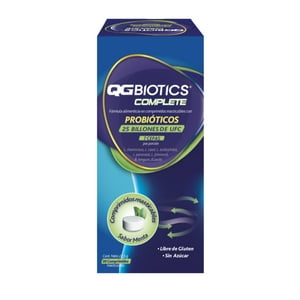 Qgbiotics Complete Probióticos 25 Billon Ufc 30 Masticables