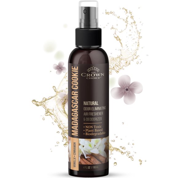 Ambientador en aerosol The Crown Choice, vainilla y canela, 120 ml