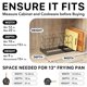 thumbnail image 3 of Organizador Expandible para Sartenes Simple Houseware 10 Compartimentos, 3 of 8