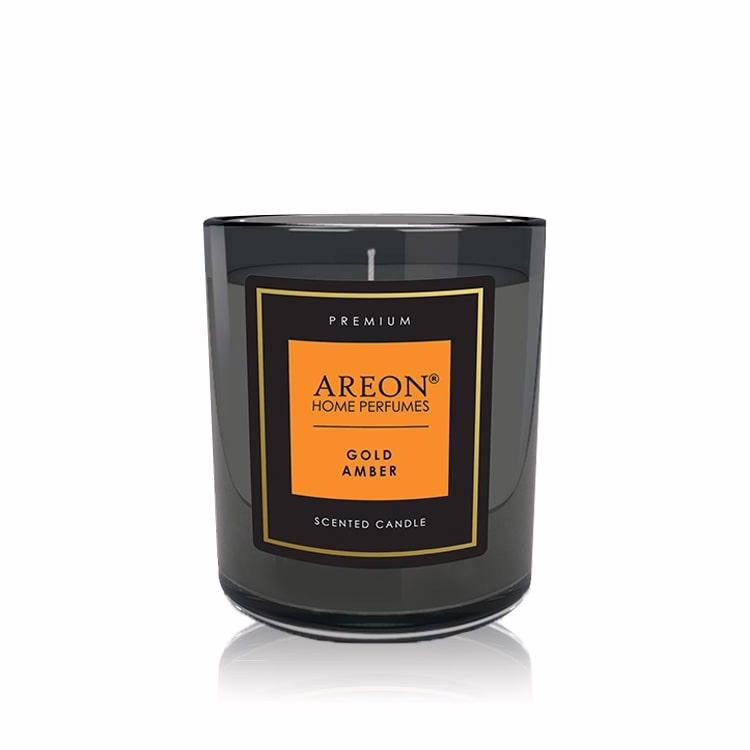 thumbnail image 2 of Vela aromática Scented Candle Premium Gold Amber, 2 of 3