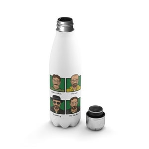 Creango - Botella Agua Termica Breaking Bad Diseño 2 De Acero Inoxidable