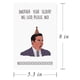 thumbnail image 2 of Tarjeta de cumpleaños Gonzey Dwight Schrute The Office Theme, 2 of 4