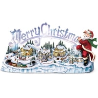 Figura Del Pueblo Navideño De Thomas Kinkade, The Bradford Exchange