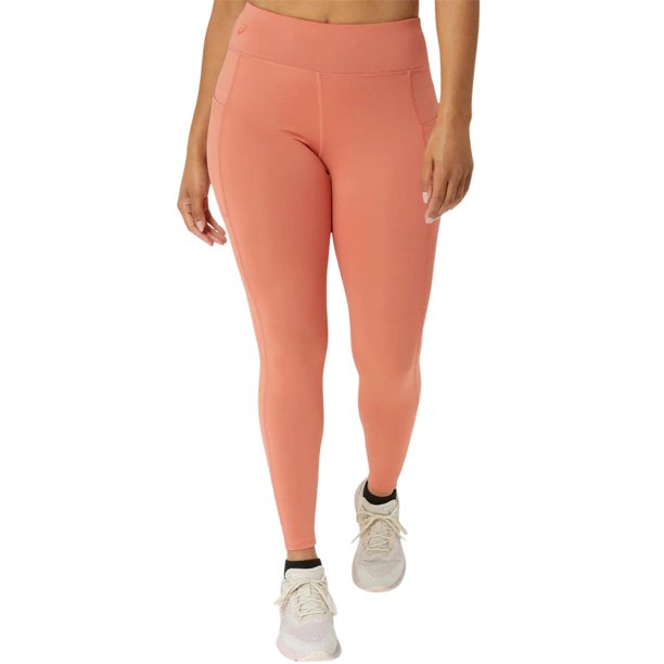 Calzas Deportivas Asics Mujer Training Core Tight Rosado rosa XL
