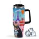 thumbnail image 1 of L.O.L. SURPRISE!Vaso aislado de acero inoxidable con asa, diseño temático, regalo para familia, amigos y fans; incluye pajita y encaja en el portavasos estándar, 40 oz, 1 of 6