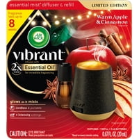 Air Wick Essential Mist 1+1, Aroma Cálido De Manzana Y Canela