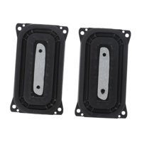 Bothyi - Placa De Vibración Con Radiador Pasivo Para Altavoces De 2 Piezas Para Amantes De La Música, Resistente, Color Negro