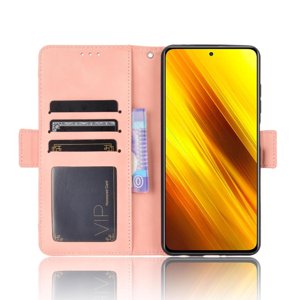 Funda Tipo Billetera Foxdock Para Xiaomi Poco X3 Pro – Tapa Flip Con Tarjetero