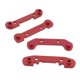 thumbnail image 3 of 4x Piezas De Coche RC Con Brazo Oscilante Reforzado Para 1:12 Wltoys 124018 124019 Rojo, 3 of 5
