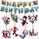 thumbnail image 1 of Banner Telifor Spide Feliz Cumpleaños con 8 colgantes, 1 of 5