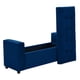 thumbnail image 4 of Banqueta Baul Lawin 2c Felpa 30 Azul Marino, 4 of 5